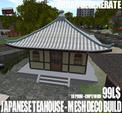 JAPANESE TEA HOUSE DECO BUILD