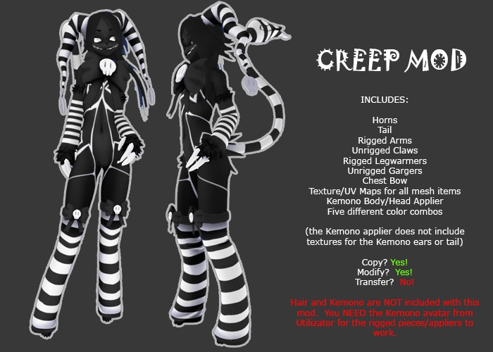 krankhaus - Creep Kemono Mod - Boxed