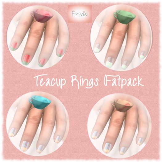 Envie - Teacup Rings (FATPACK)