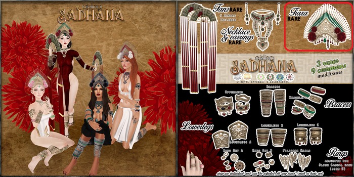 .a. -Sadhana- Tiara RARE