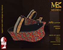 MIAMAI_Jelly summer platform slipper-spick-an-span-(Slink flat)