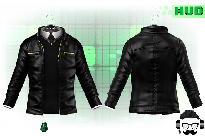 F.A.D. // Balmain Leather Jacket // Black - FitMesh/Materials