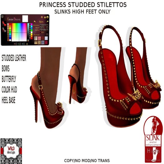 CAUSTIC BLACK SLINKS HIGH FEET