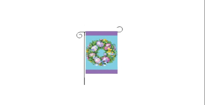 Easter Yard Flag