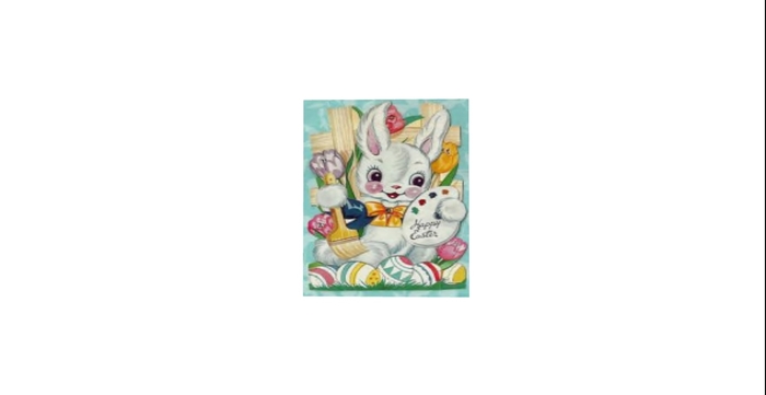 Easter Bunny sign