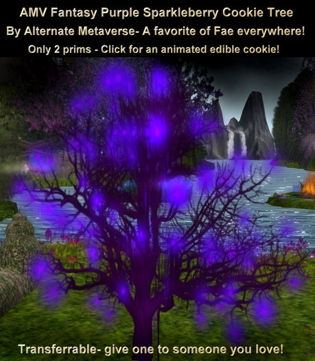 Cataplexia's Purple Sparkleberry Cookie Tree Click For Cookie 