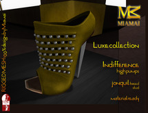 MIAMAI_Indifference high pumps -luxe- jonquil (Slink high)