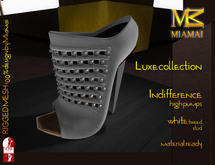 MIAMAI_Indifference high pumps -luxe- white (Slink high)