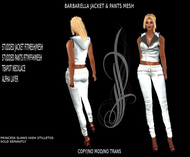 BARBARELLA BLACK THREADS