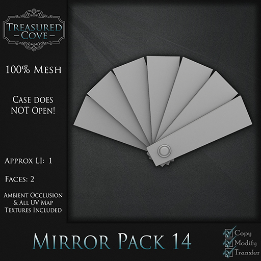 -TC- Mirror Pack 14 Mesh 50% Discount!!