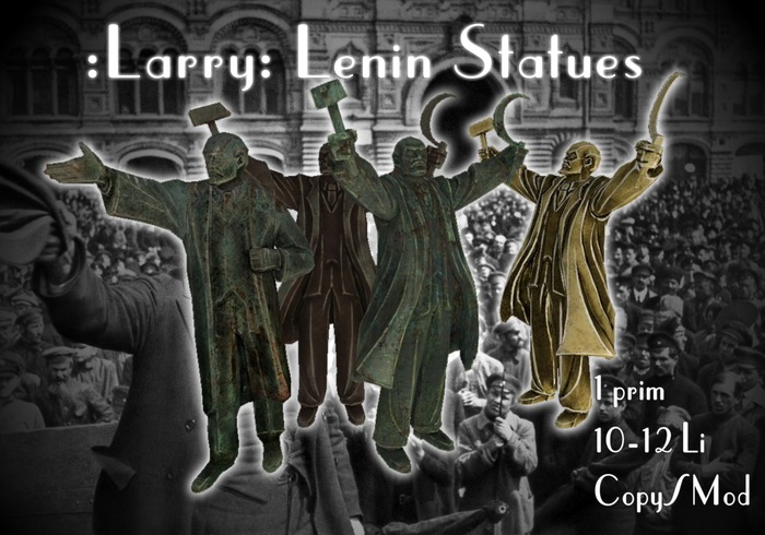 :Larry: Lenin Statues