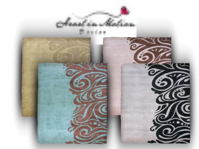 H♥MD -  MULTI CHANGE AREA RUG- CURVES **