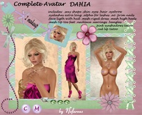 .:.DAHIA COMPLETE AVATAR C M  box