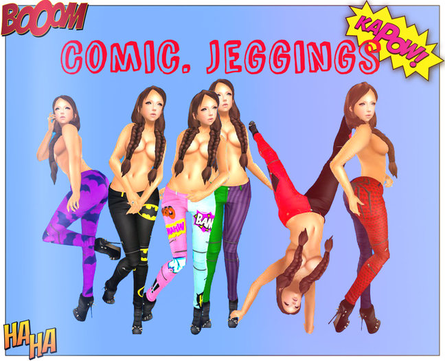 [KRC] Comic Book Jegging Fatpack