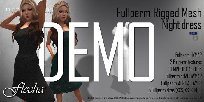FLECHA Night dress DEMO