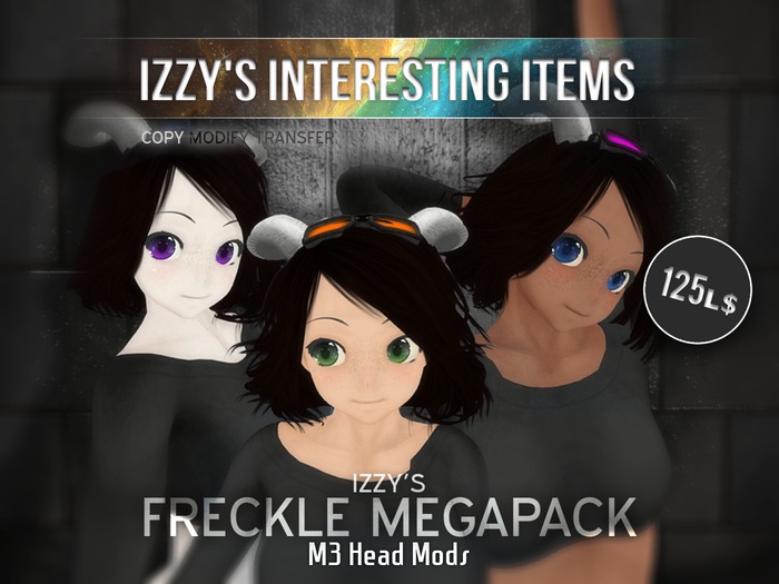 Izzy's Freckle Pack - Light