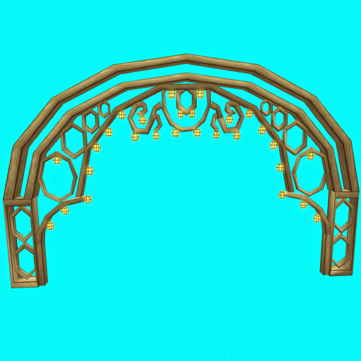 *Steam Fair* Boardwalk Lighted Arch (2 prims)