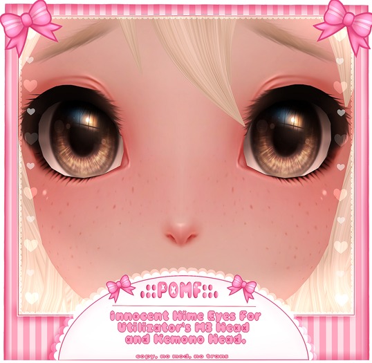.:: POMF ::. M3 Head/Kemono Head - Innocent Hime Eyes (READ DESCRIPTION)
