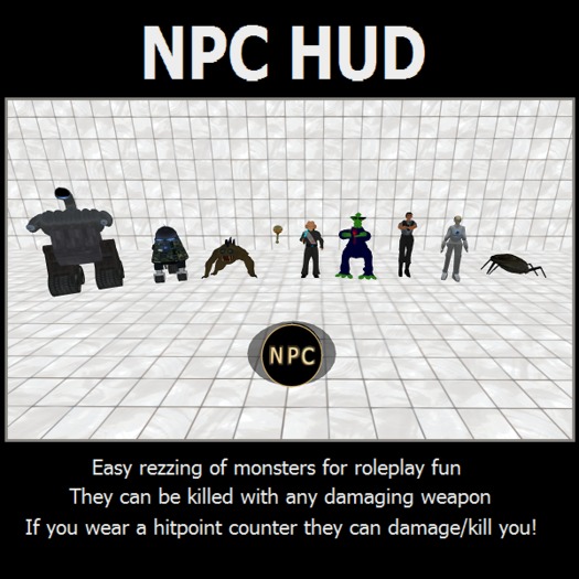 NPC HUD boxed