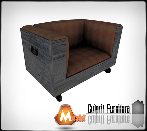Culprit Upcycled Sofa Leather and Bloo