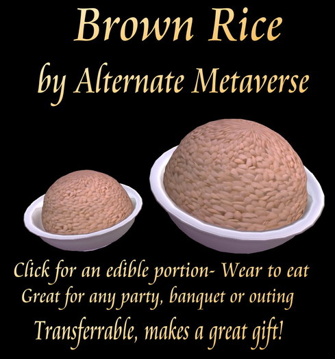 Brown Rice- Click For Slice-AMV Foods