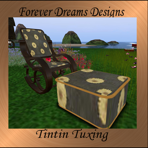 Daisie Rocker  with poof