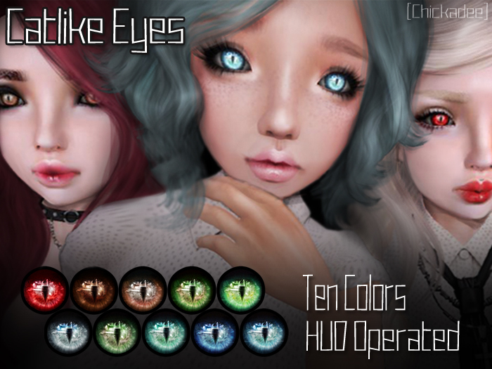 [Chikadee] PROMO Catlike Eyes -HUD- 
