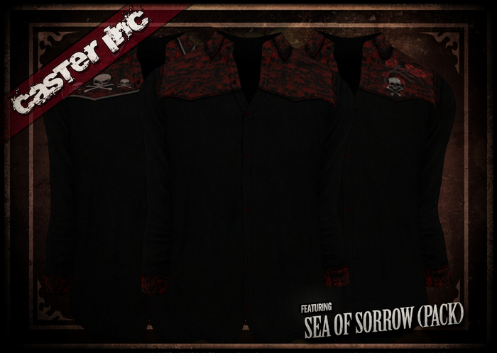 Caster Inc - Sea Of Sorrow Shirt Pack