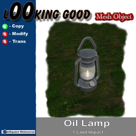 Looking good Oil Lamp MESH [Box]