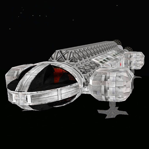 Eagle (Space 1999) (Space Sim Stuff) (works!) (29 prims)