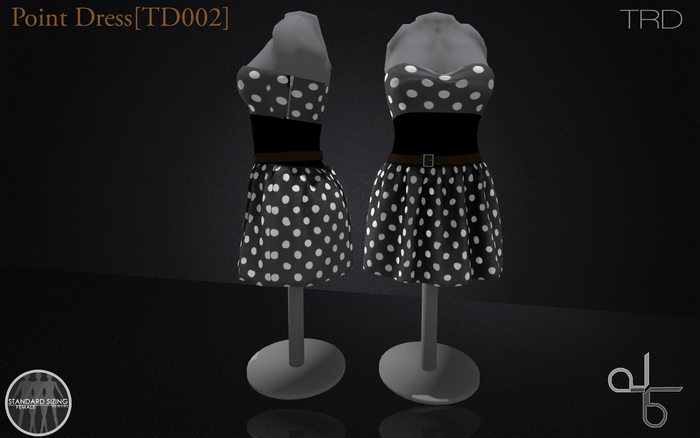 TRD Point Dress [TD002]-DEMO
