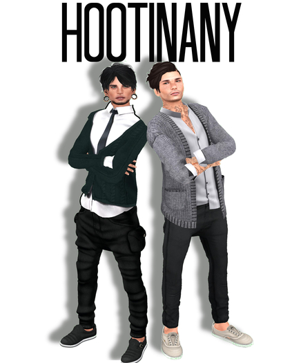 {Hootinany} Faded Pose