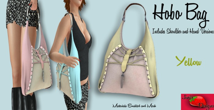 Jinis Designs Hobo Bag (blue)