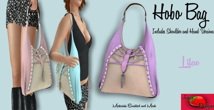 Jinis Designs Hobo Bag (blue)