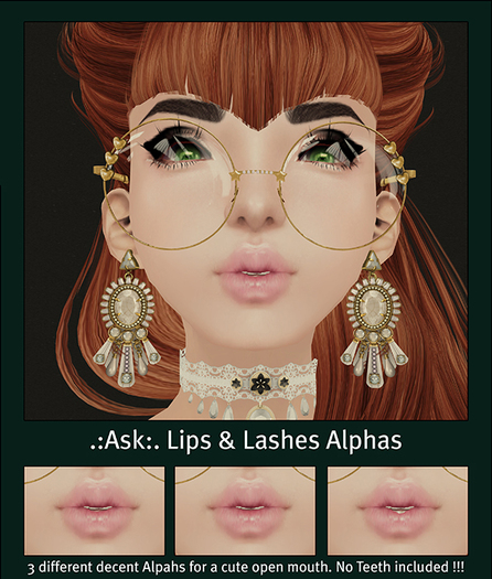 Ask Decent Lip & Lashes Alpha