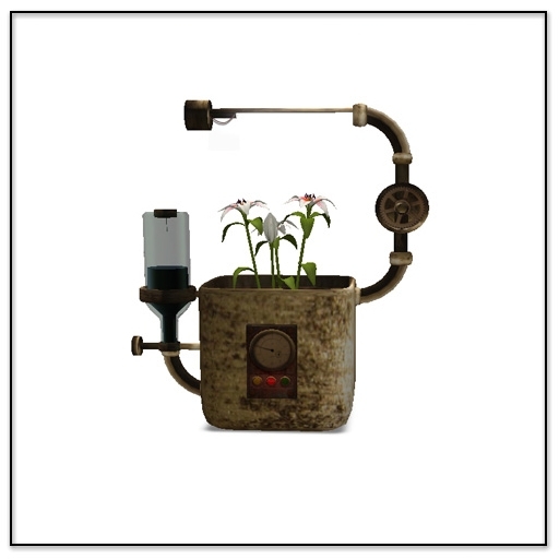 Steampunk Aether FLoral Enhancer- Belle Belle Furniture