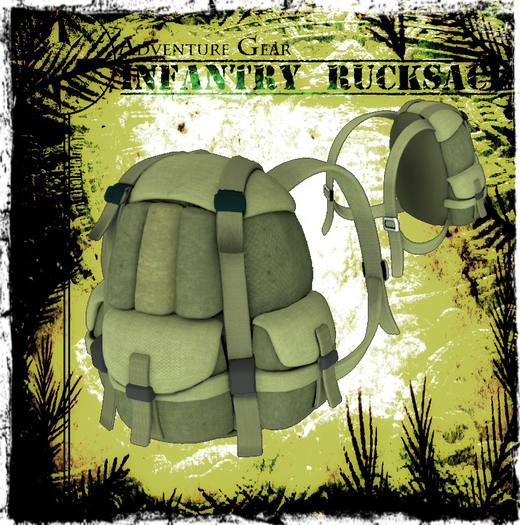 Adventure Gear Infantry Rucksack (Green)