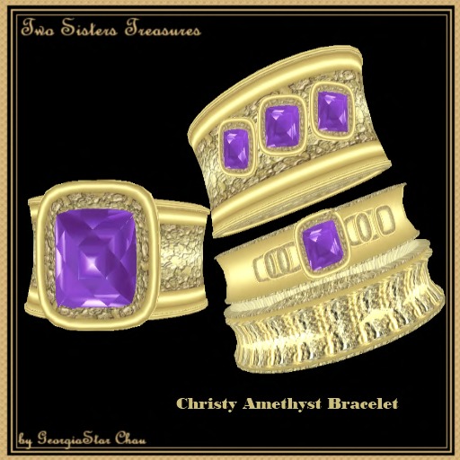GSC Christy Amethyst Bracelets