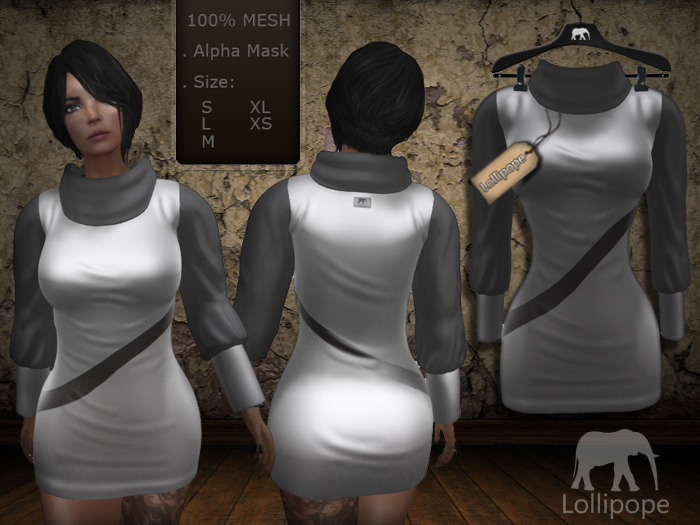 Lollipope - Turtleneck branco