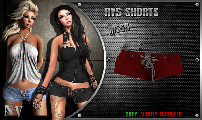 [NV] Rys Short -Red-