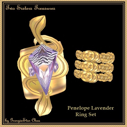TST Penelope Lavender Rings