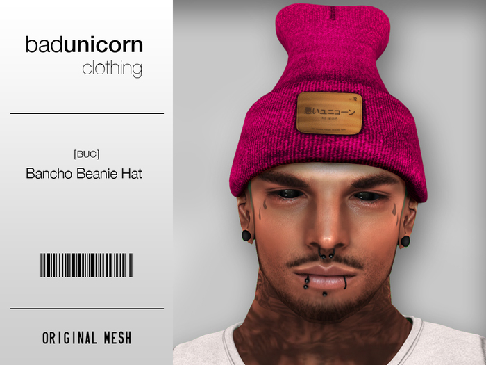 [BUC] "Black" Bancho Beanie Hat