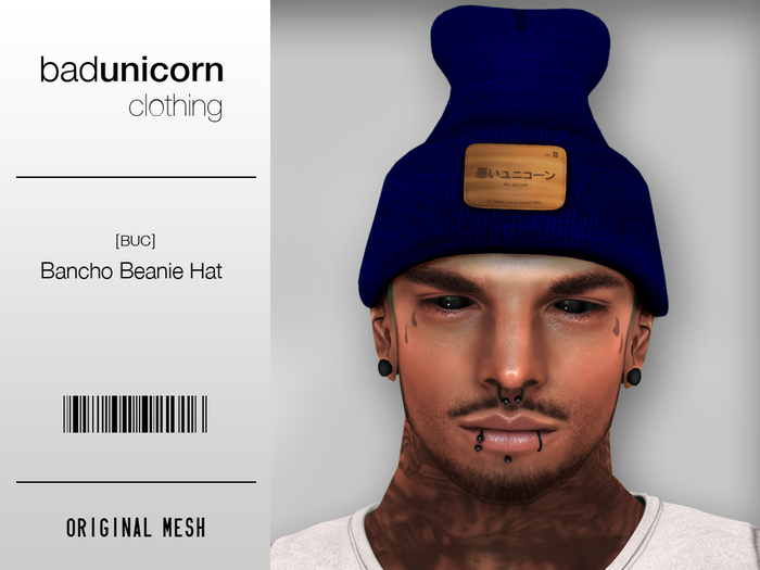 [BUC] "Black" Bancho Beanie Hat