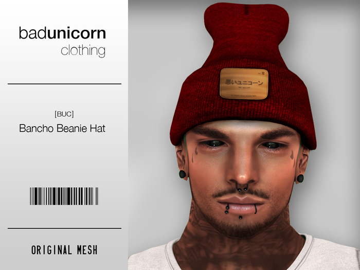 [BUC] "Black" Bancho Beanie Hat