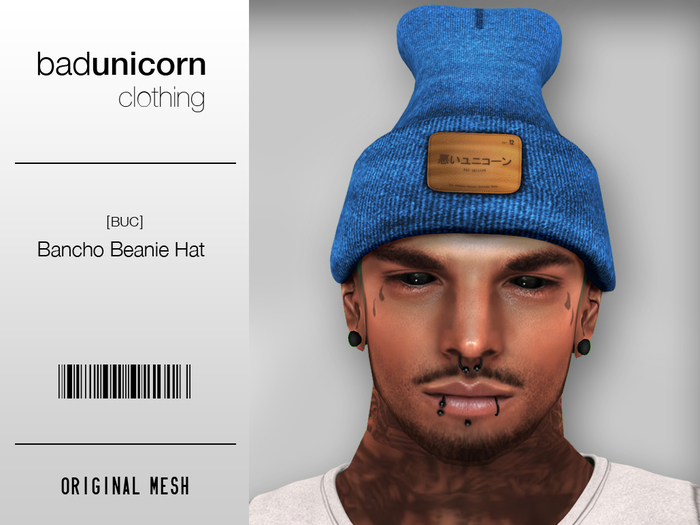 [BUC] "Black" Bancho Beanie Hat