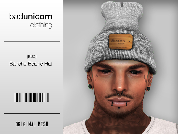 [BUC] "Black" Bancho Beanie Hat