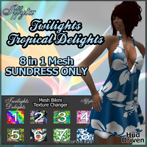 Iffyta Mesh Bikini Abstract Collection Hud