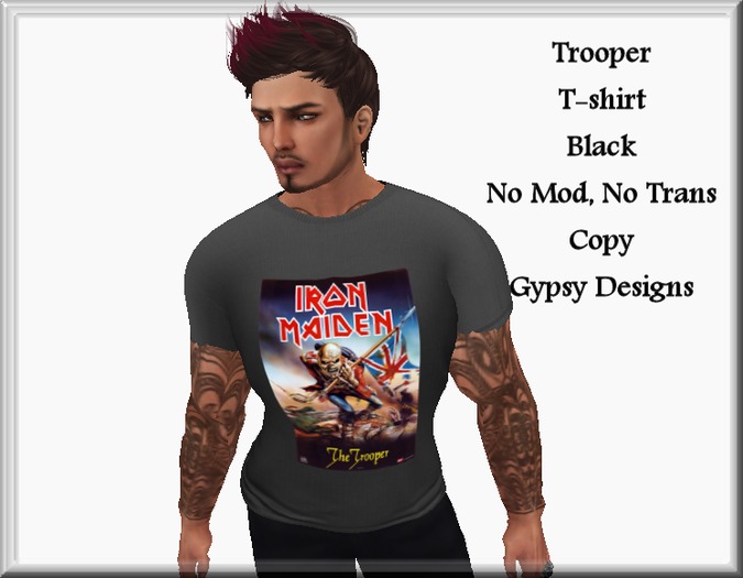 Iron Maiden Trooper(Blk)