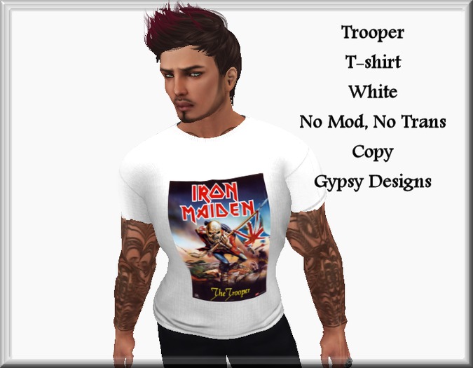 Iron Maiden Trooper(White)
