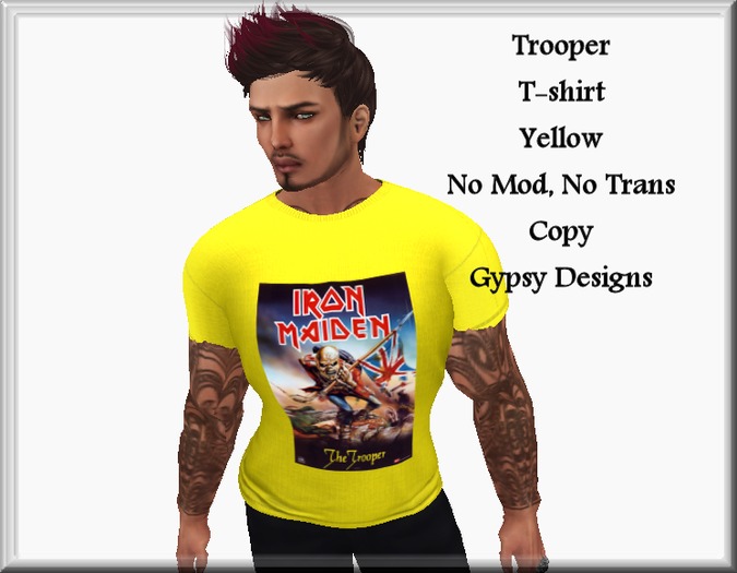 Iron Maiden Trooper(Yellow)